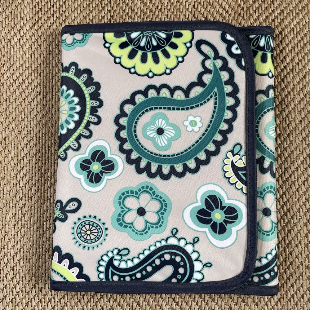 Thirty-One Fold It Up -Tri Fold Tablet iPad Organizer‎ Paisley Day